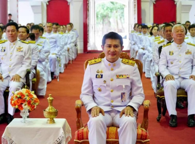 พิธีเจริญพระพุทธมนต์และทำบุญตักบาตรถวายพระราชกุศล ... พารามิเตอร์รูปภาพ 1