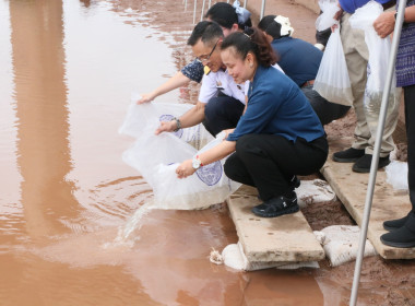 พิธีเปิดกิจกรรมปล่อยพันธุ์สัตว์น้ำ เนื่องในวันประมงแห่งชาติ ... พารามิเตอร์รูปภาพ 11